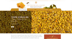 Desktop Screenshot of domaine-apicole-chezelles.com