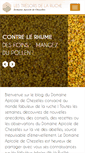 Mobile Screenshot of domaine-apicole-chezelles.com